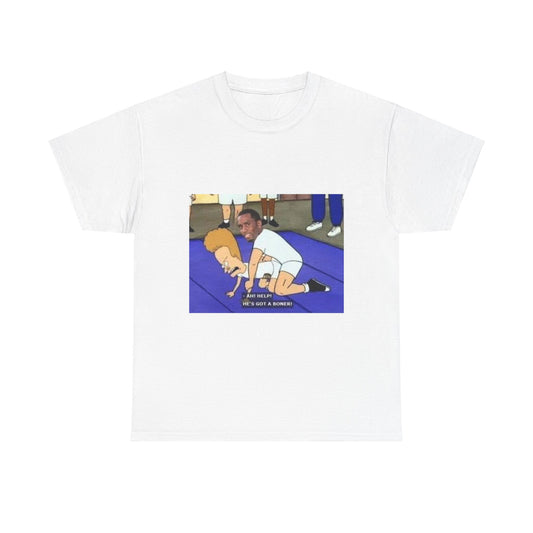 Diddy x beavis and Butt-Head collab Tee white